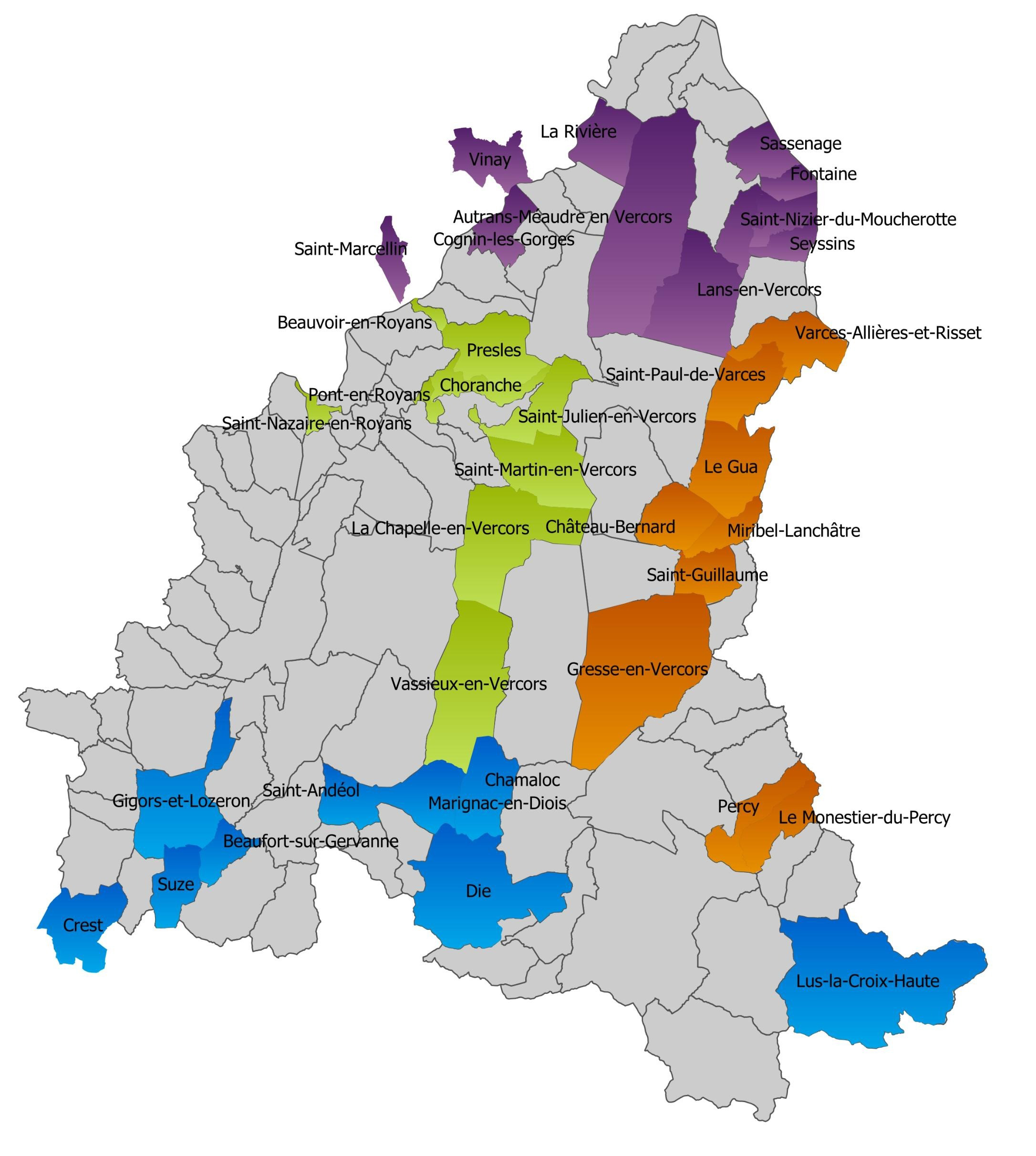 ABC carte des communes