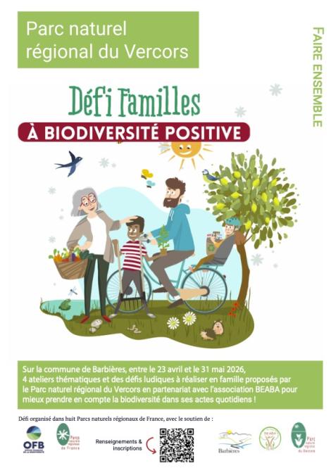 Défi Famille à biodiversité positive