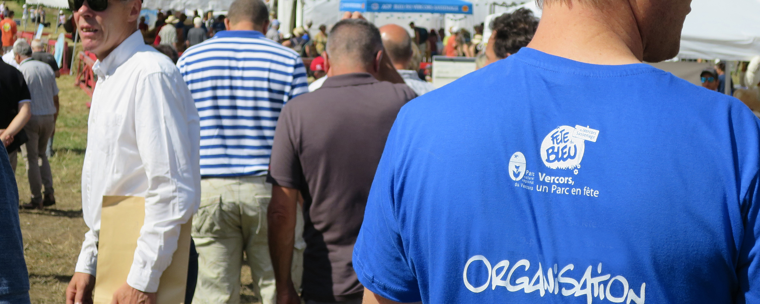 La Fête du Bleu le staff