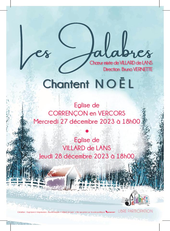 Chants de Noël avec les Jalabres