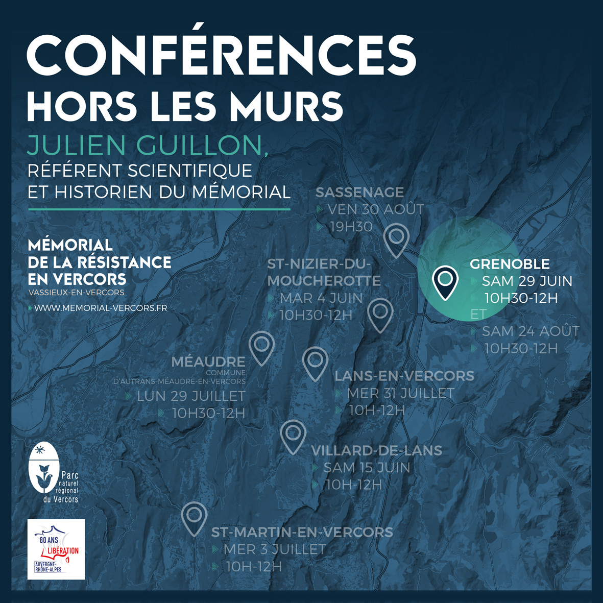 Conférence Hors les Murs à Grenoble