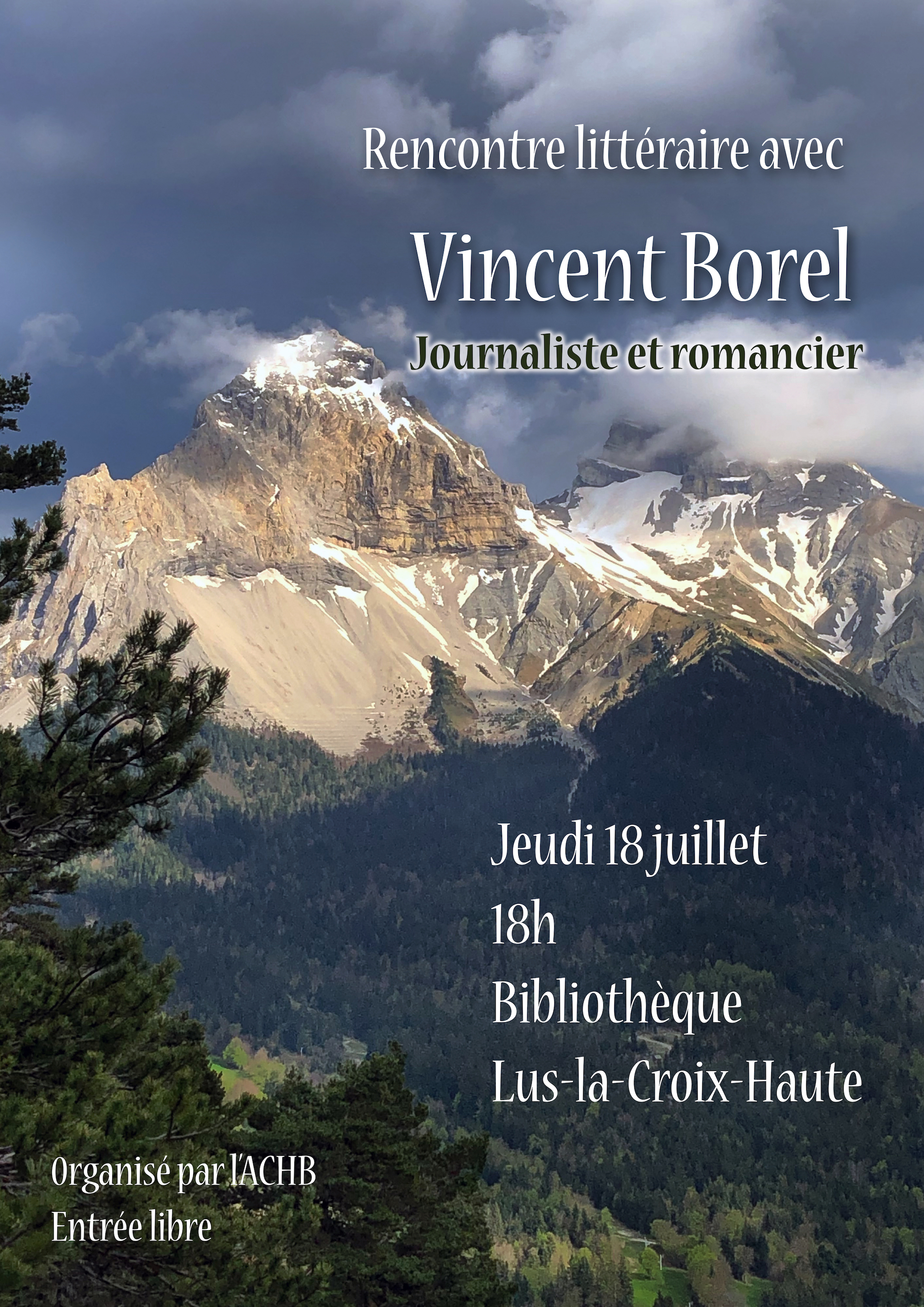 Rencontre avec Vincent Borel