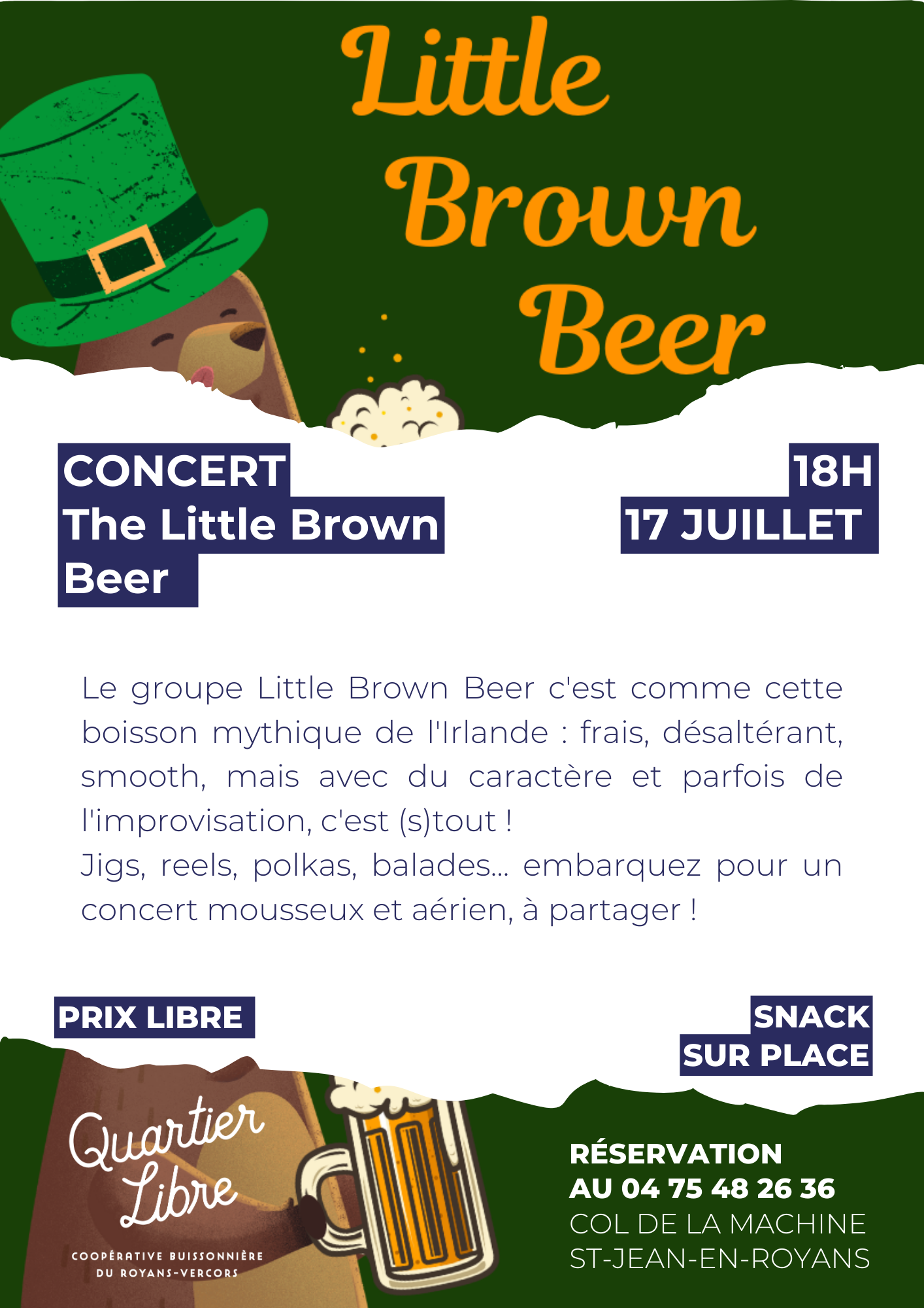Concert The Little Brown Beer