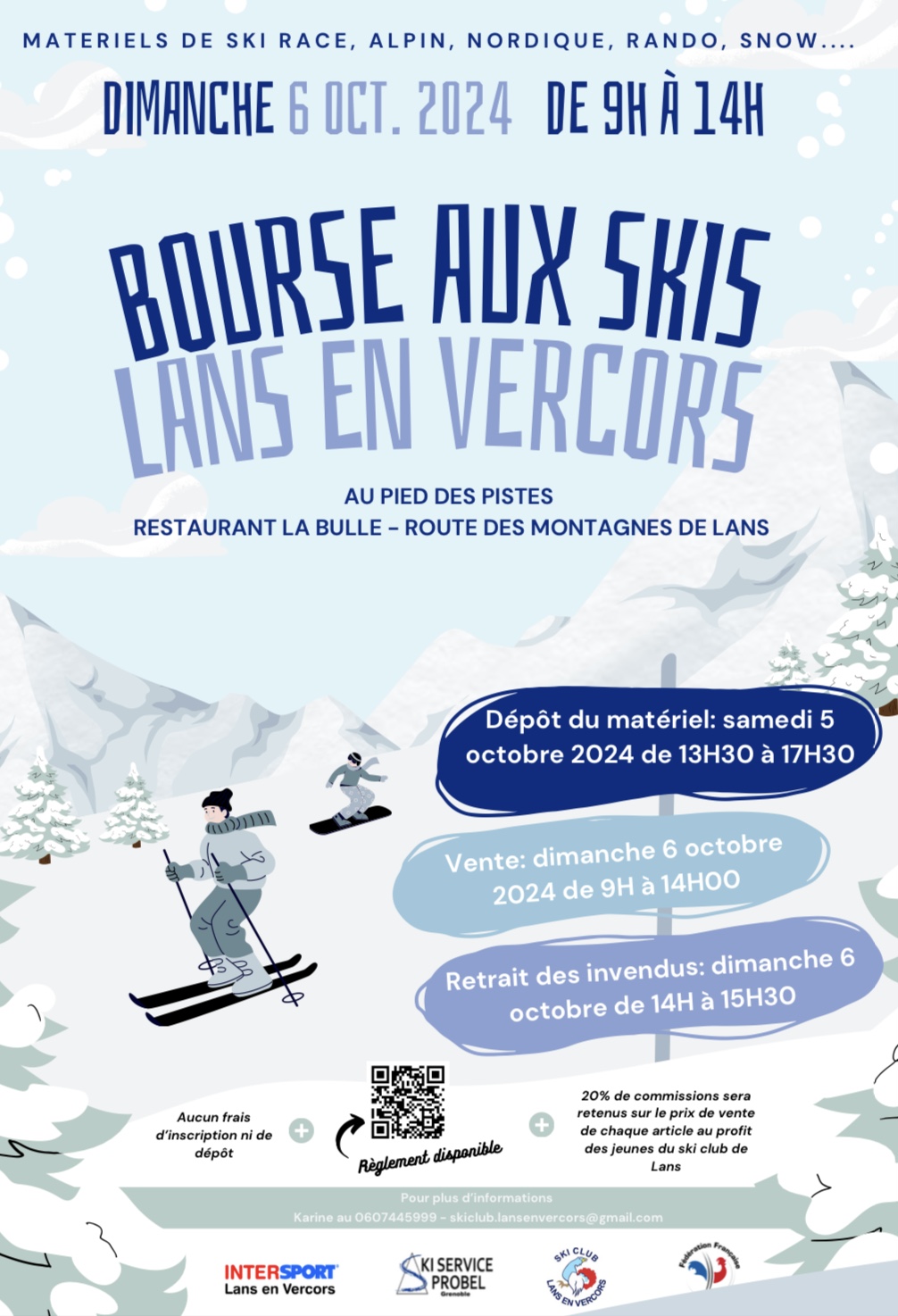 Bourse aux skis de Lans en Vercors