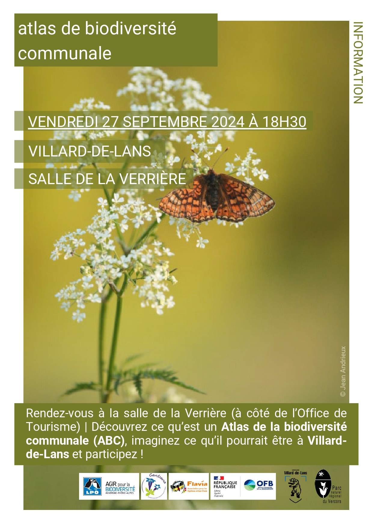 Conférence "Atlas de Biodiversité communale"