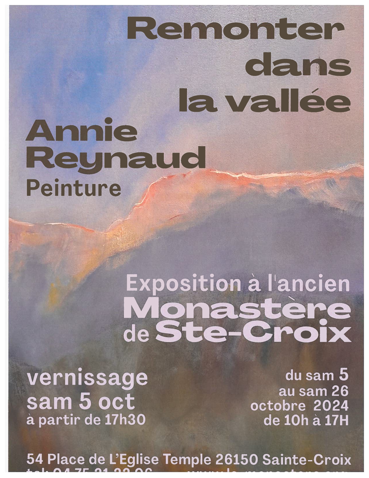 Exposition de Peinture - Annie Reynaud