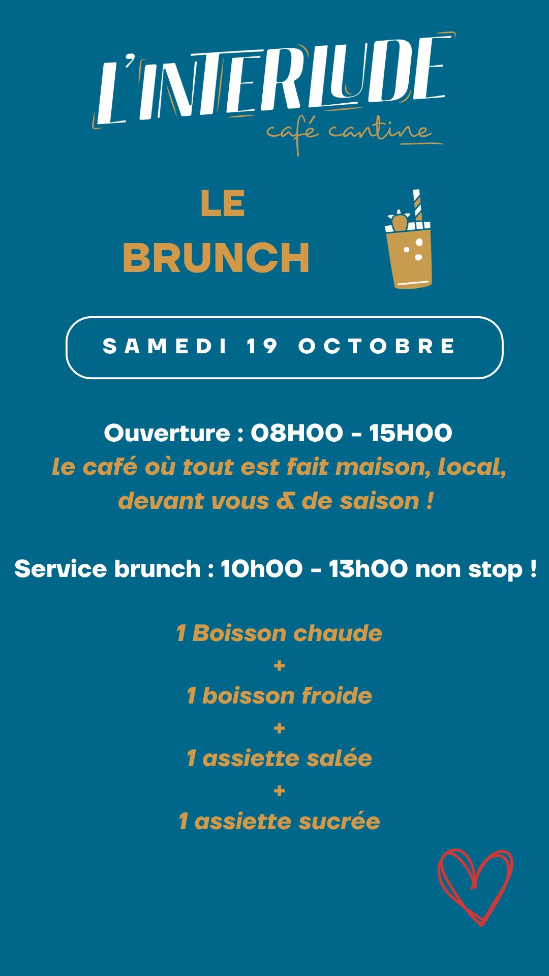 Brunch à l'Interlude