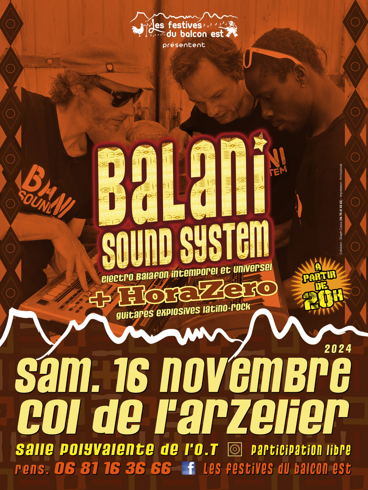 Concert BALANI SOUND SYSTEM + HORAZERO