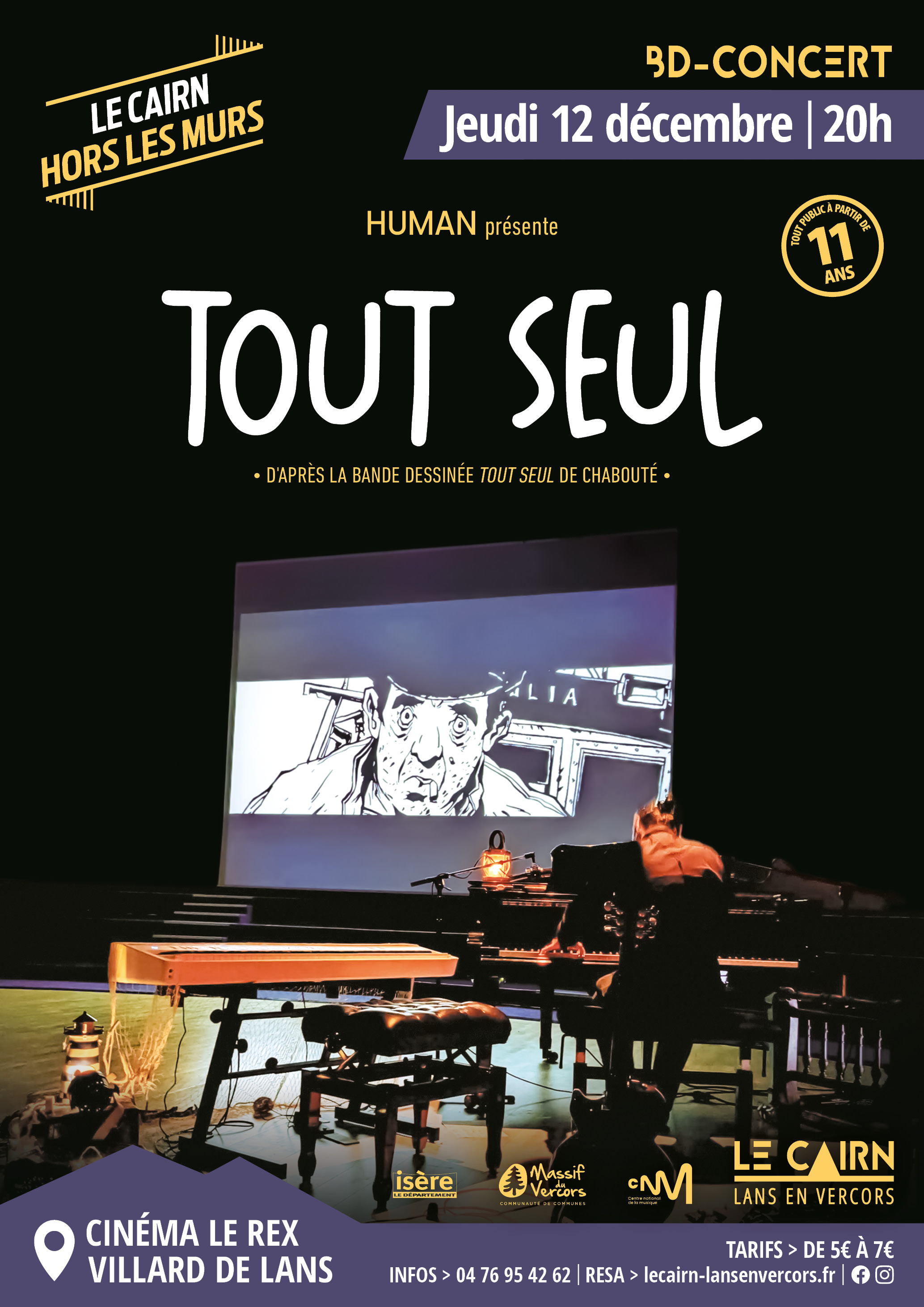 BD concert "tout seul"