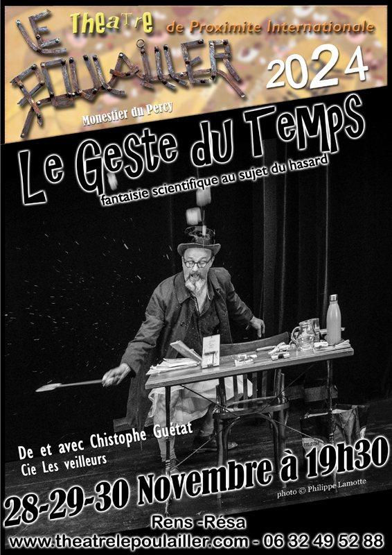 SPECTACLE "le geste du temps"