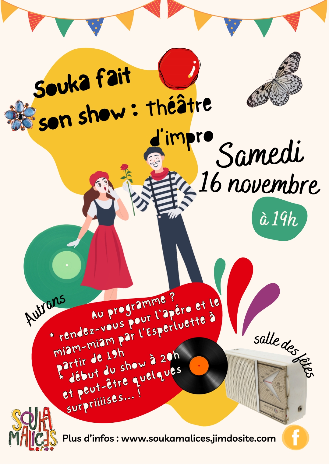 Souka fait son show : théâtre d'impro