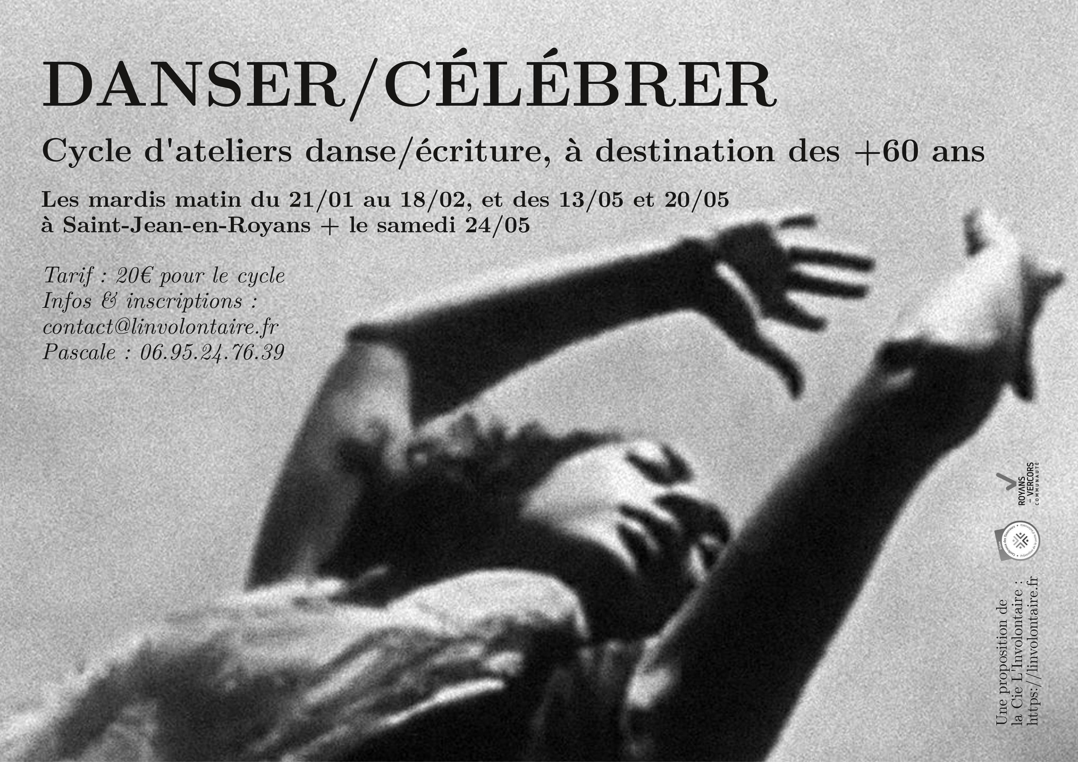 Danser/Célébrer, cycle d'ateliers danse & écriture