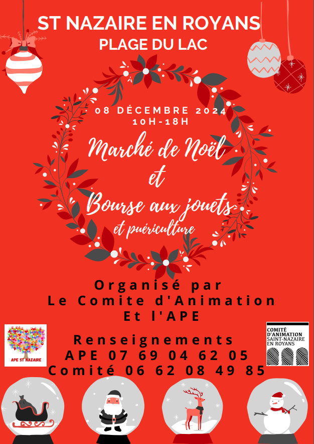 Marché de Noël et bourse aux jouets