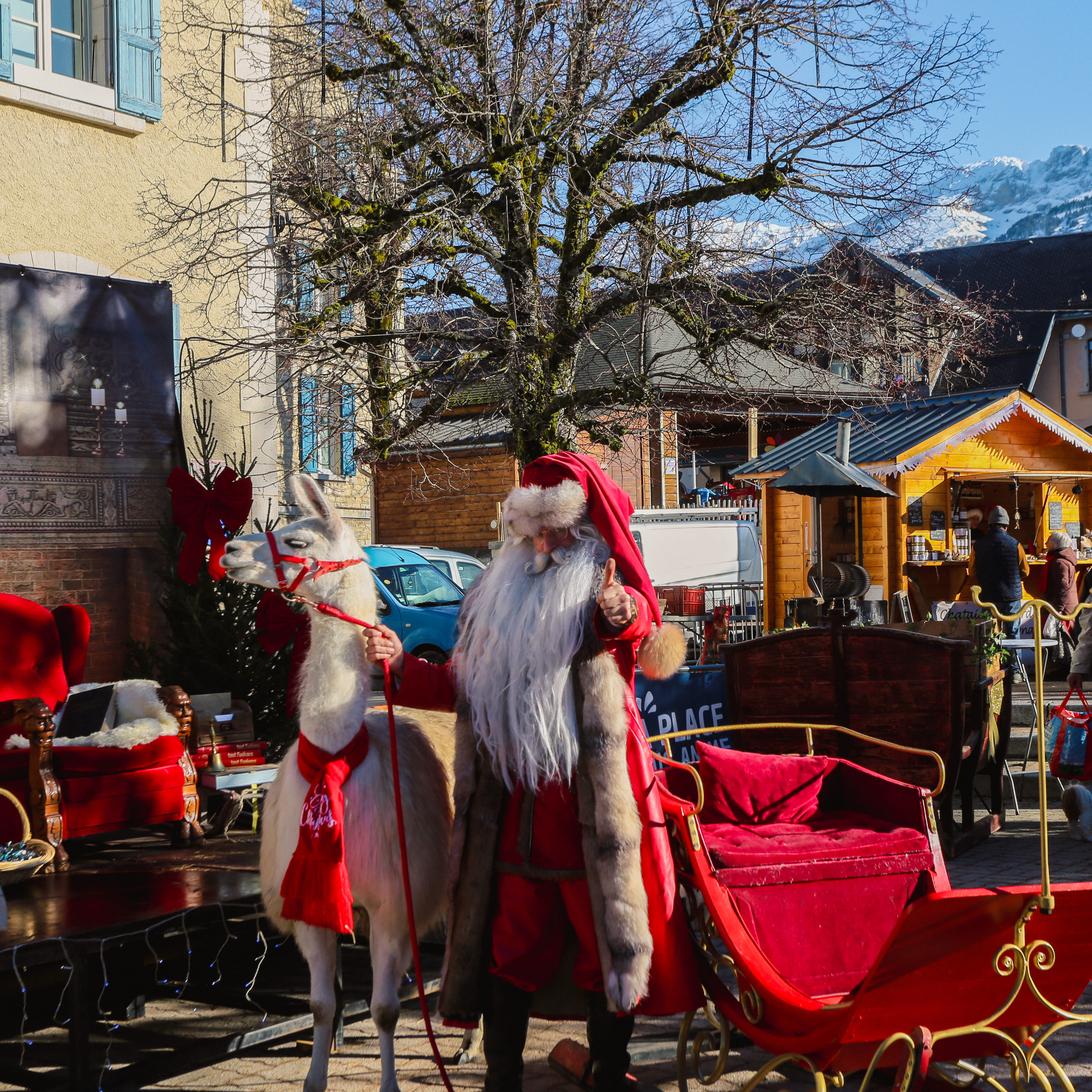 Arrivée du Père Noël