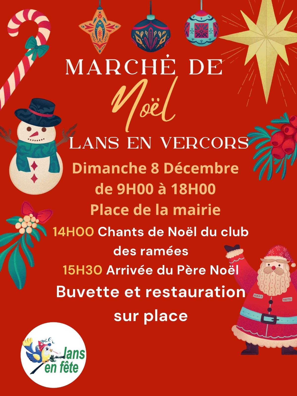 Marché de Noël de Lans en Vercors