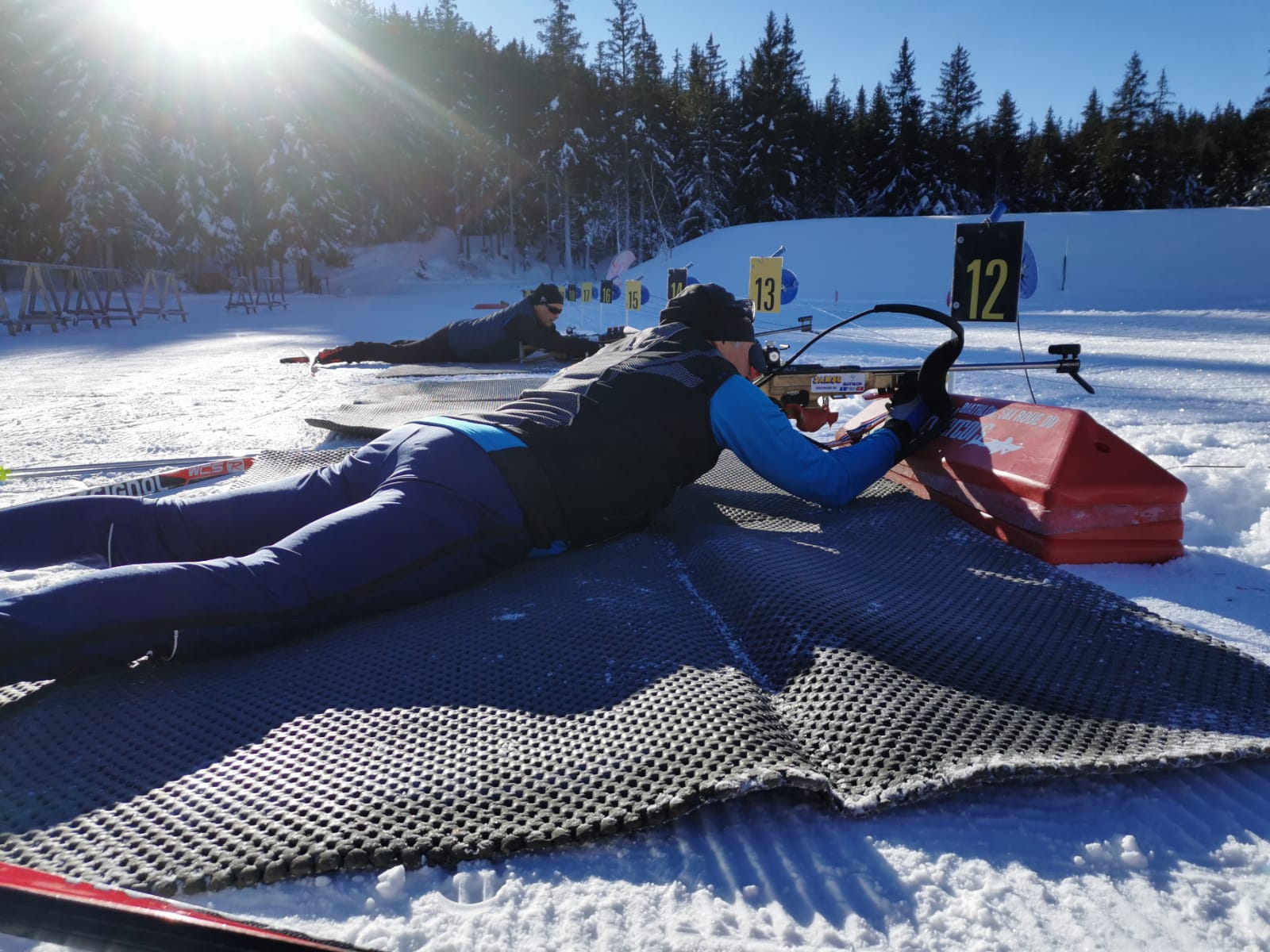 Biathlon 50m à ZeCamp