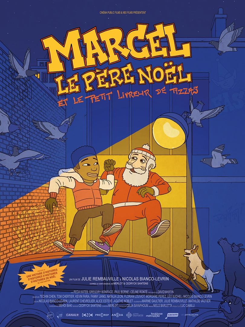 Ciné-atelier au Clap - Marcel le Père Noël et le petit livreur de pizzas