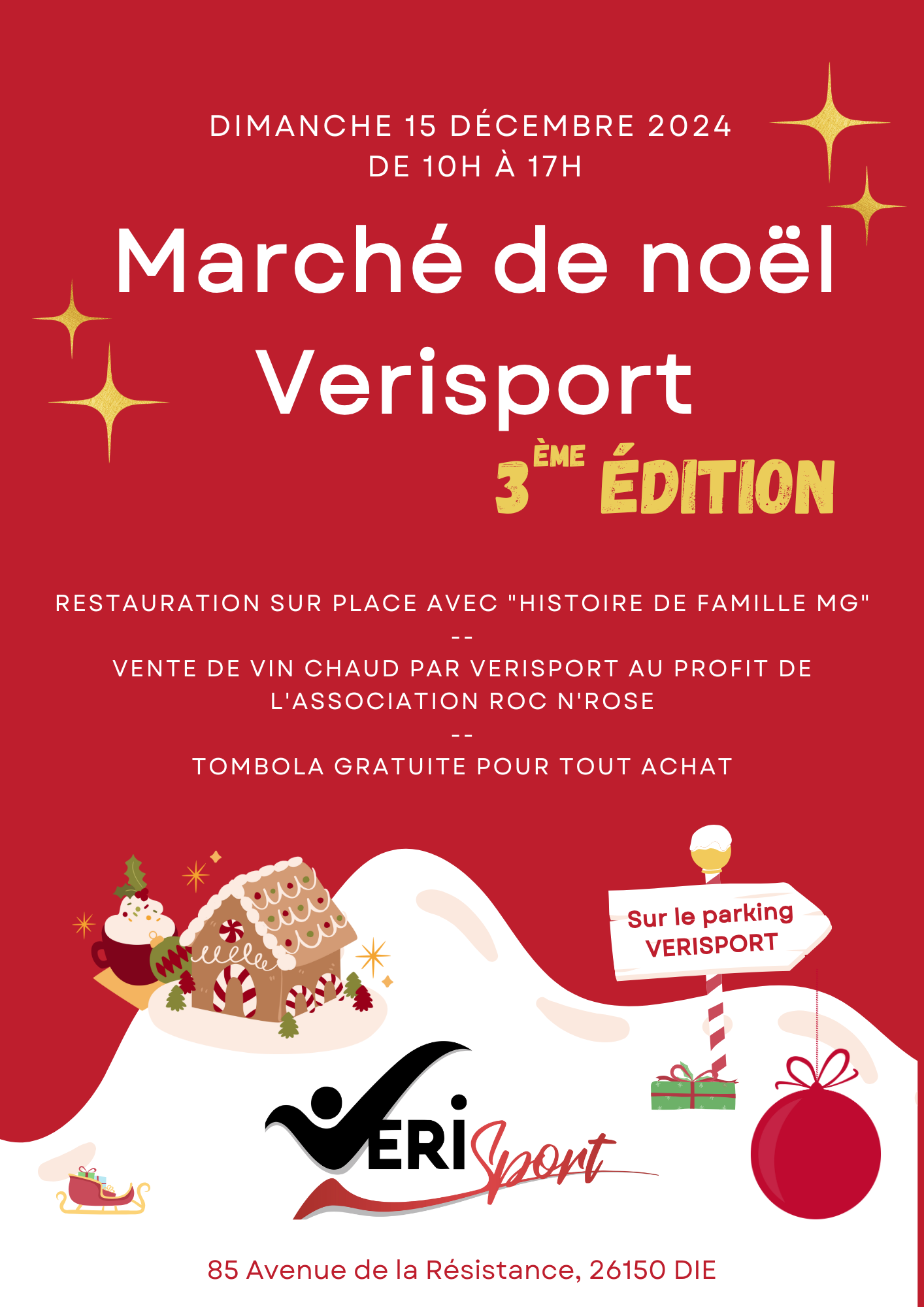 Marché de Noël - Verisport - 3ème édition