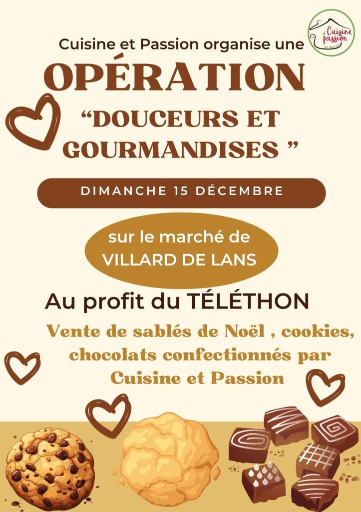 Opération "Douceurs et Gourmandises"