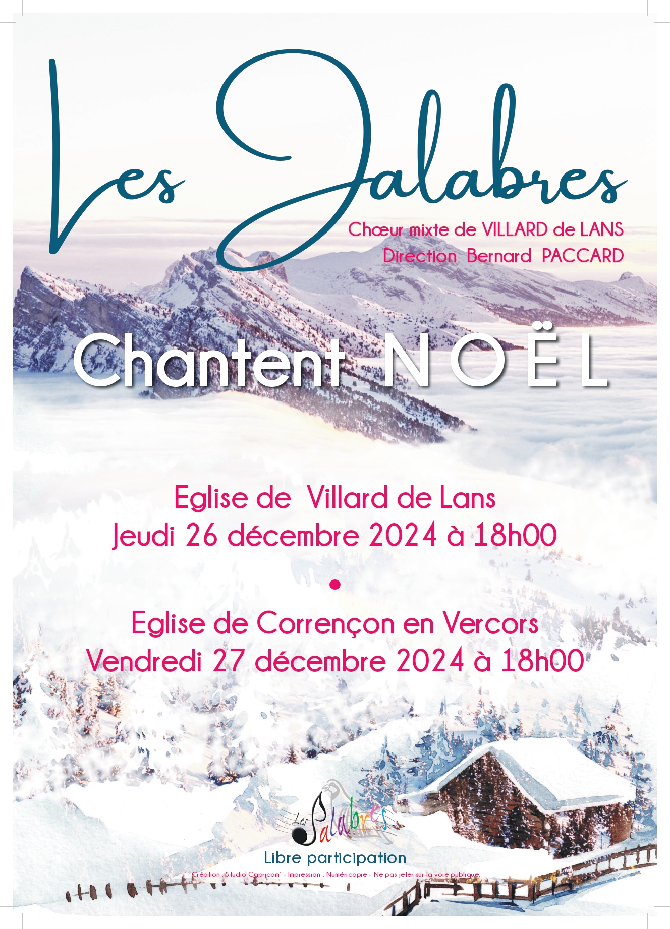 Chants de Noël avec les Jalabres