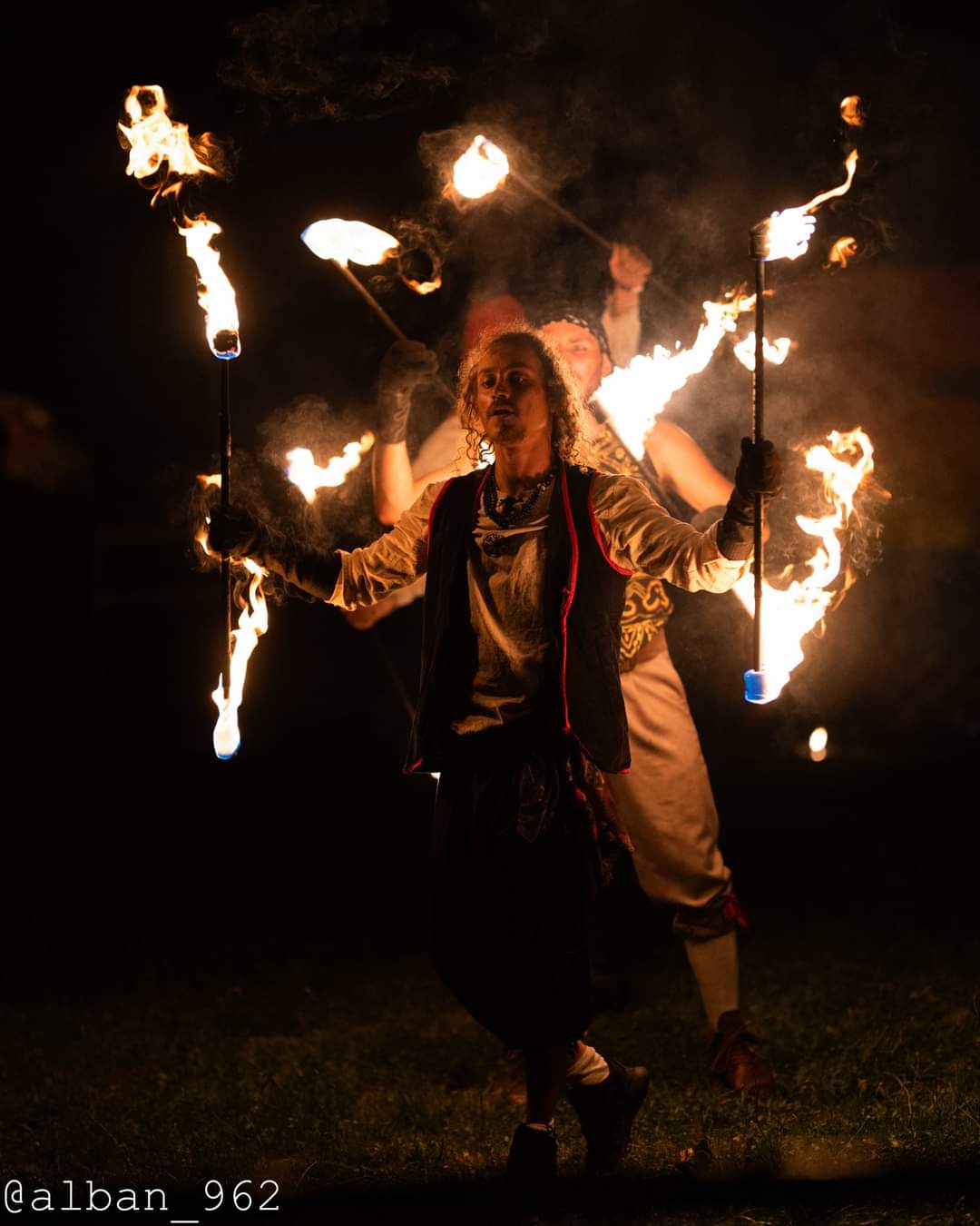 Spectacle enflammé - pirates et chamallow grillés