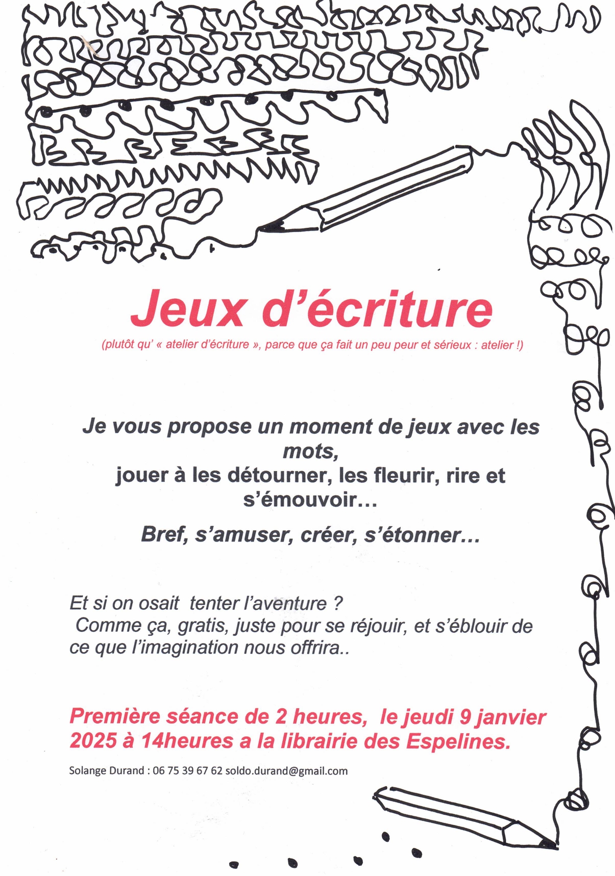 Jeux d'écriture