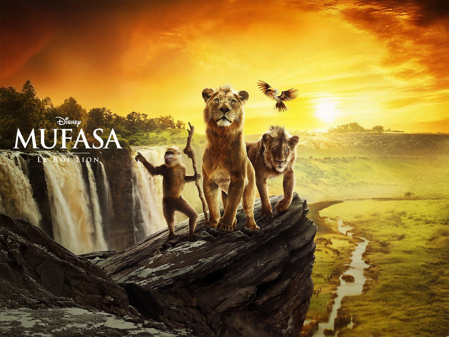 Cinéma écran mobile - "Mufasa, le roi lion"