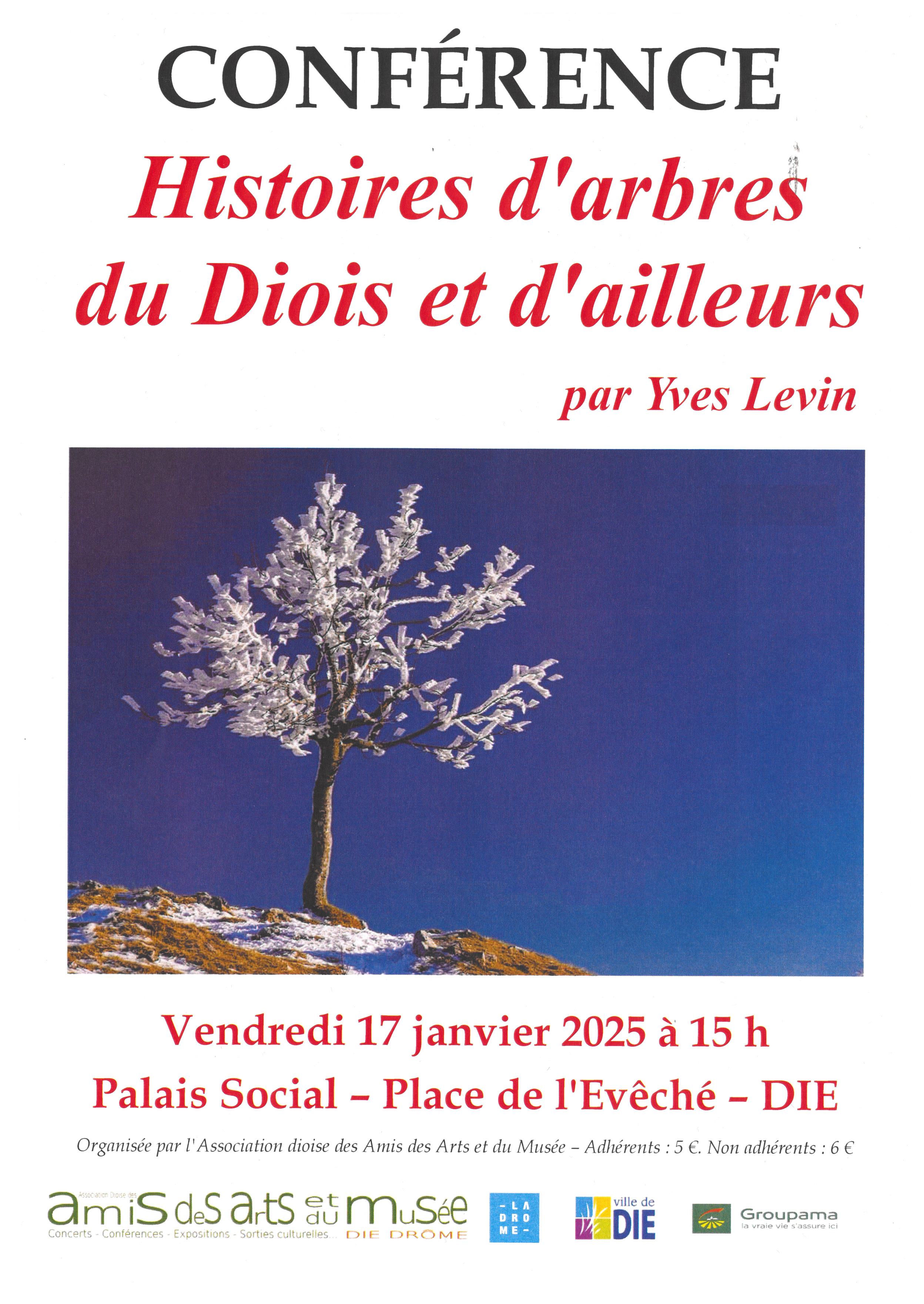 Conférence - Histoires d'arbres du Diois ou d'ailleurs