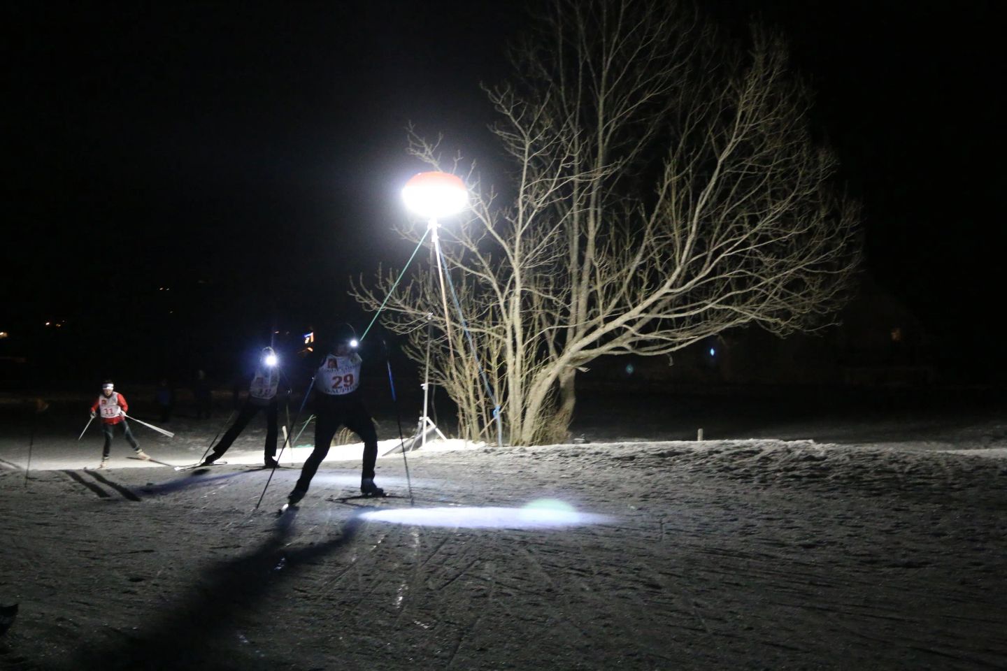 Course nocturne du trièves de ski de fond