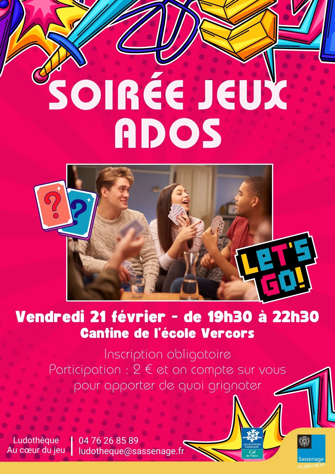 Soirée jeux ados