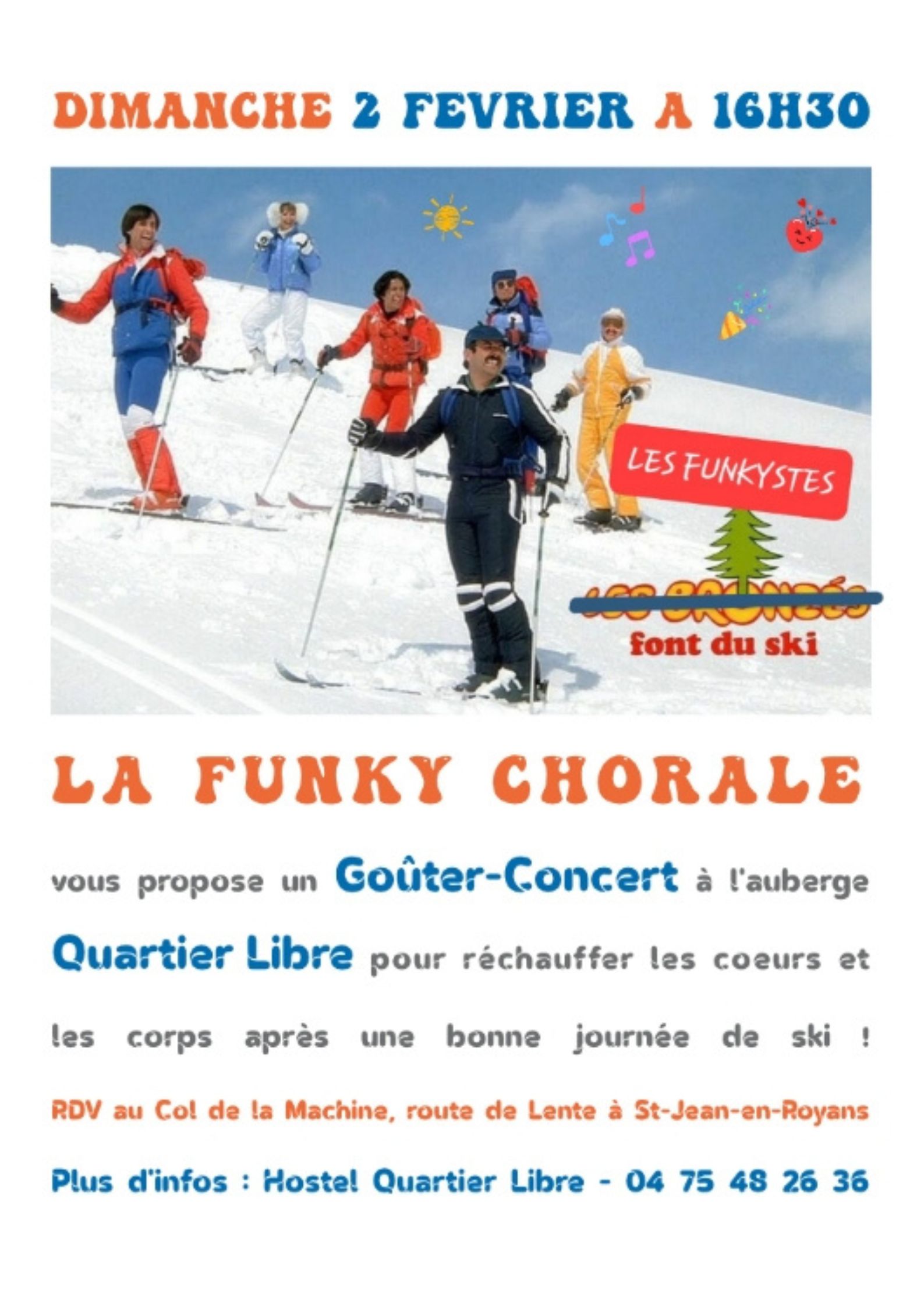 La Funky Chorale à l'Hostel Quartier Libre