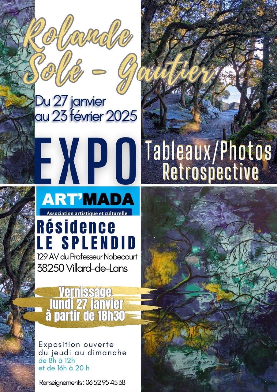 Exposition de Mme Rolande Solé-Gautier avec Art'Mada