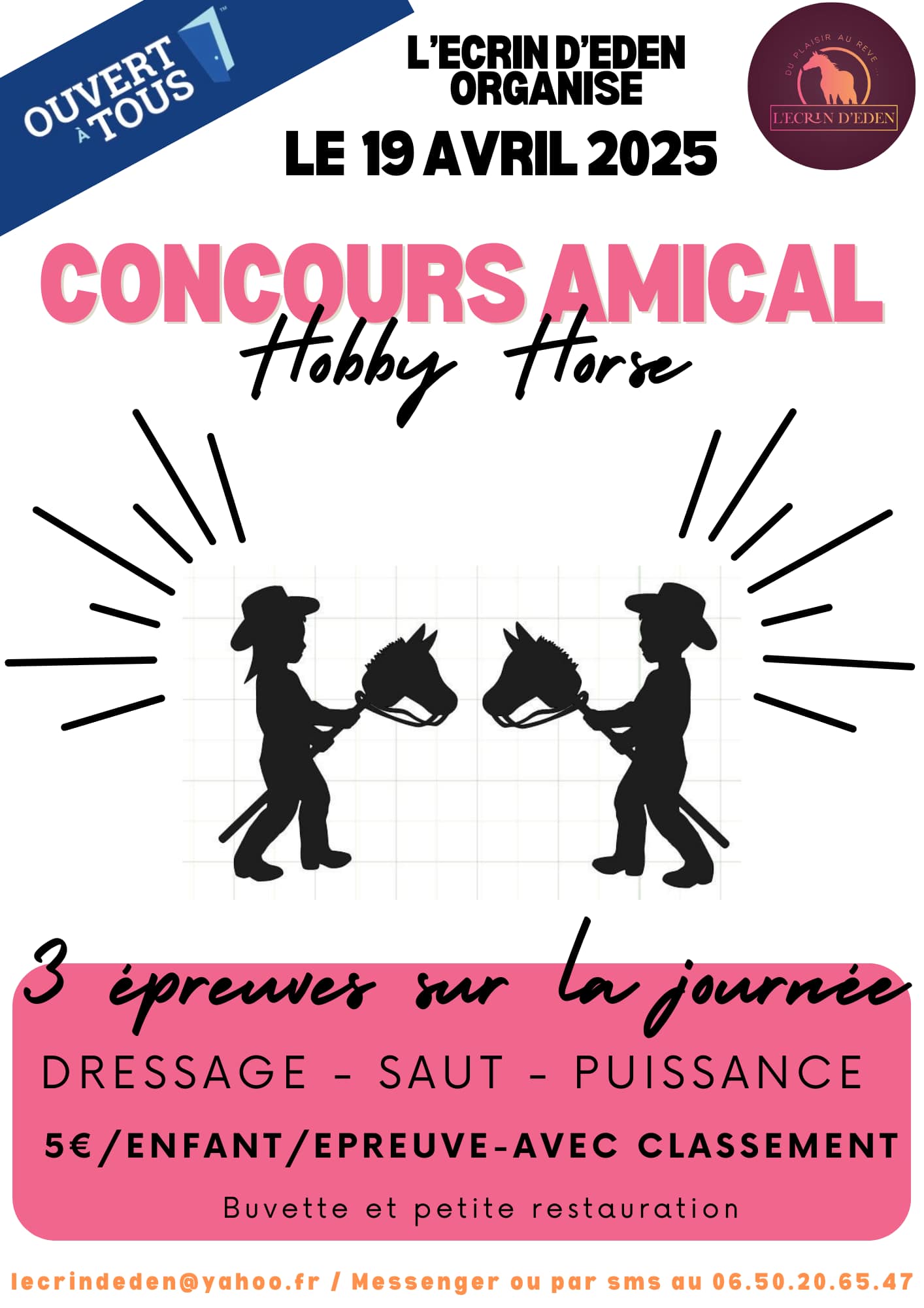 Concours amical Hobby horse