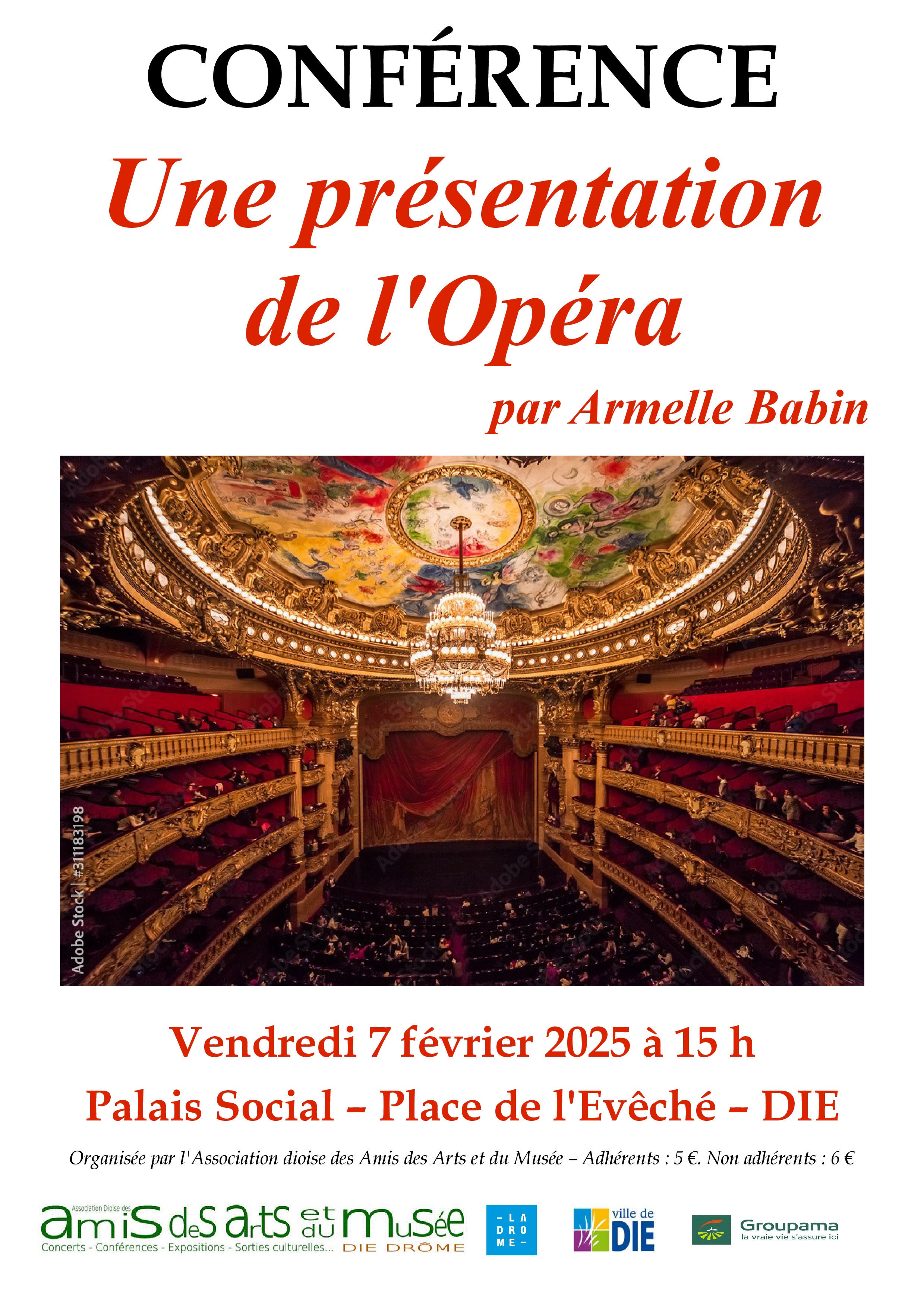 Conférence- Une Présentation de l'Opéra