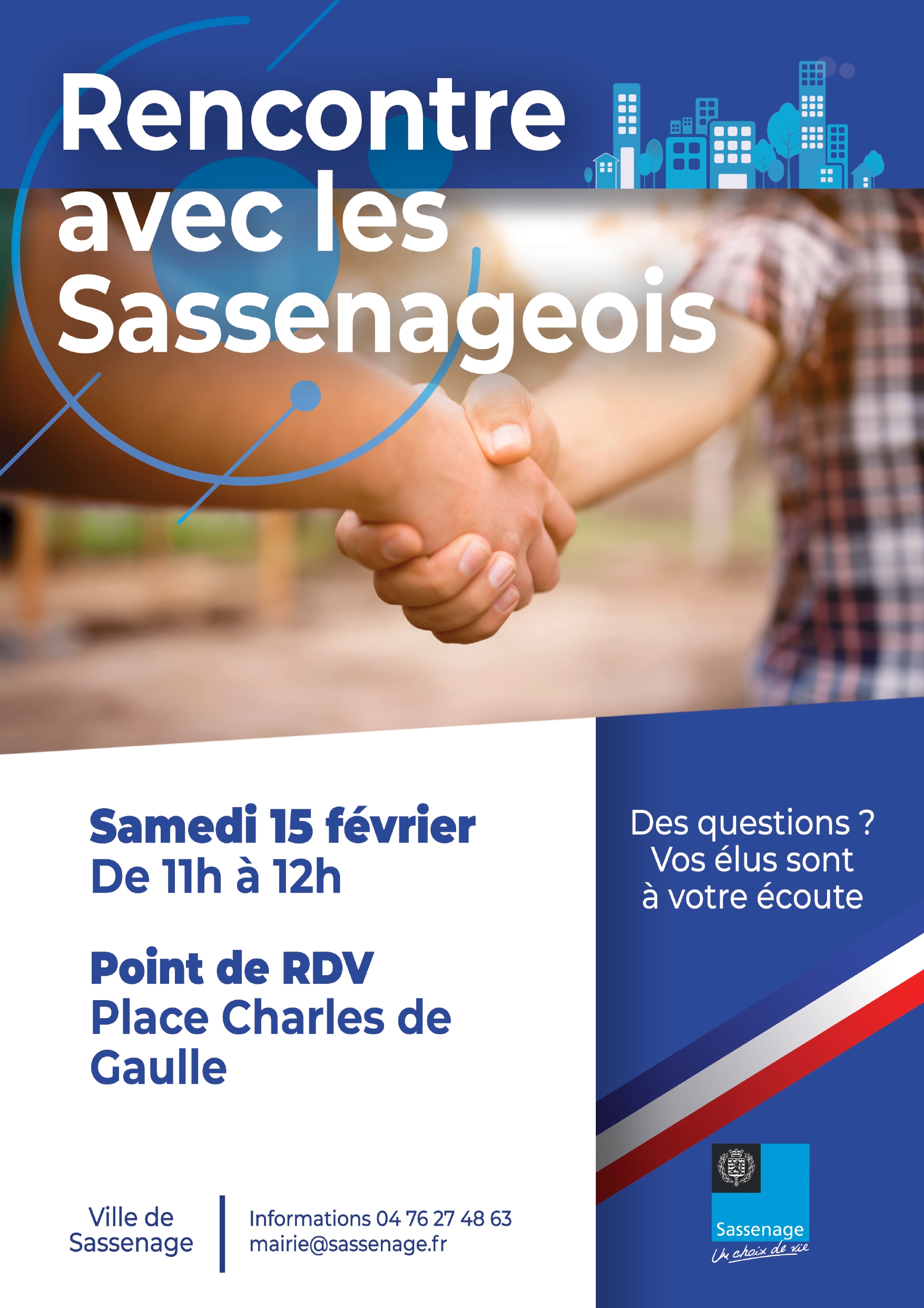 Rencontre avec les sassenageois