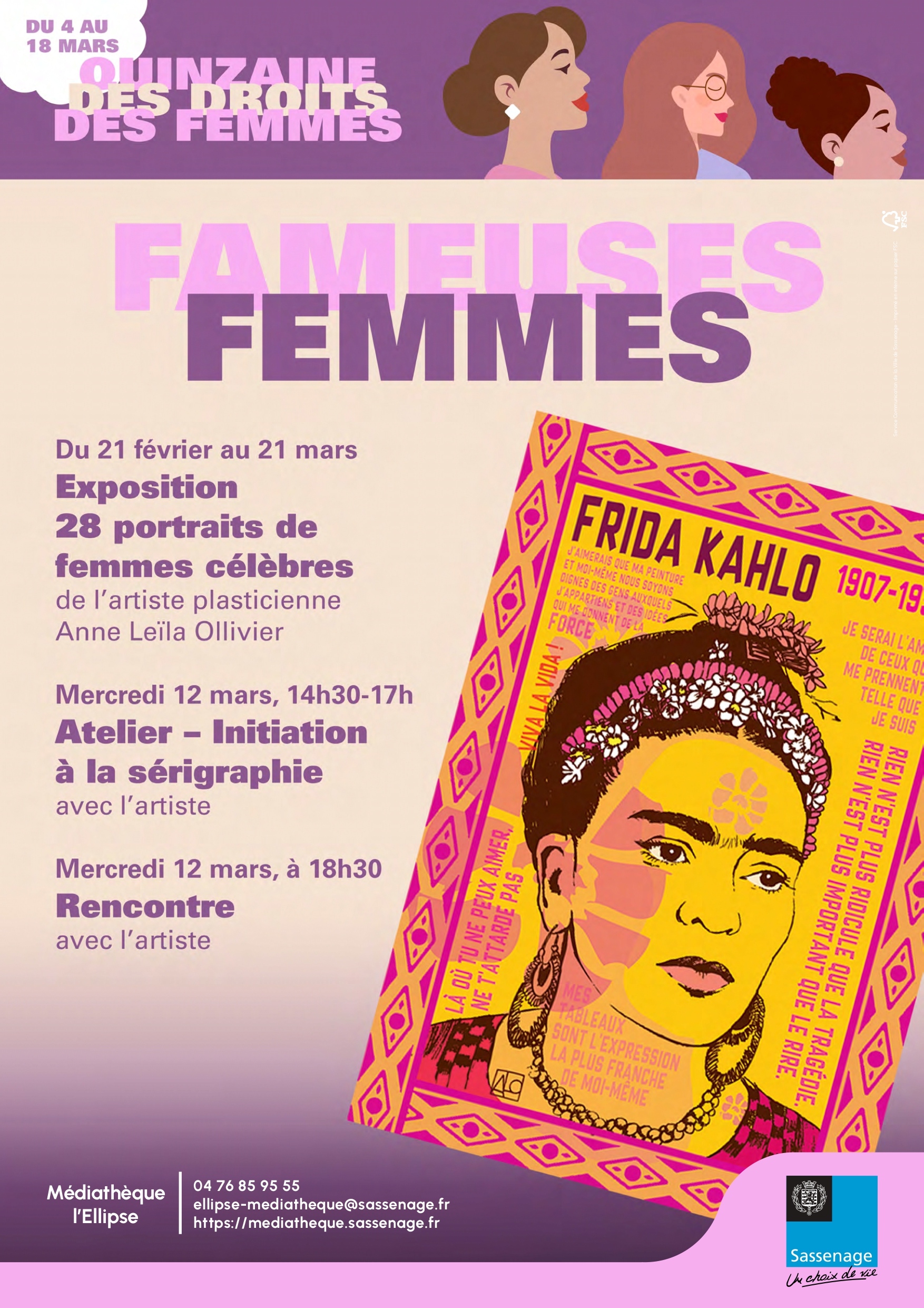 Exposition : Fameuses femmes