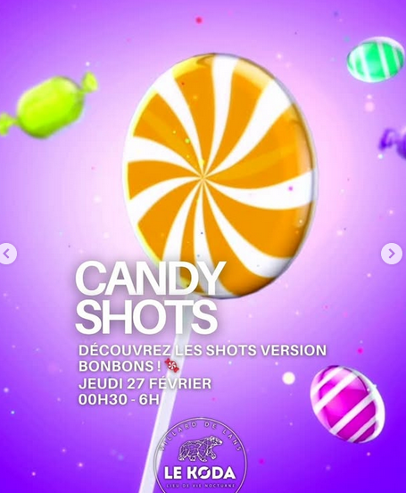 Soirée "Candy Shot"