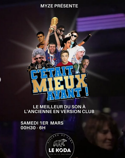 Soirée "C'était mieux avant"