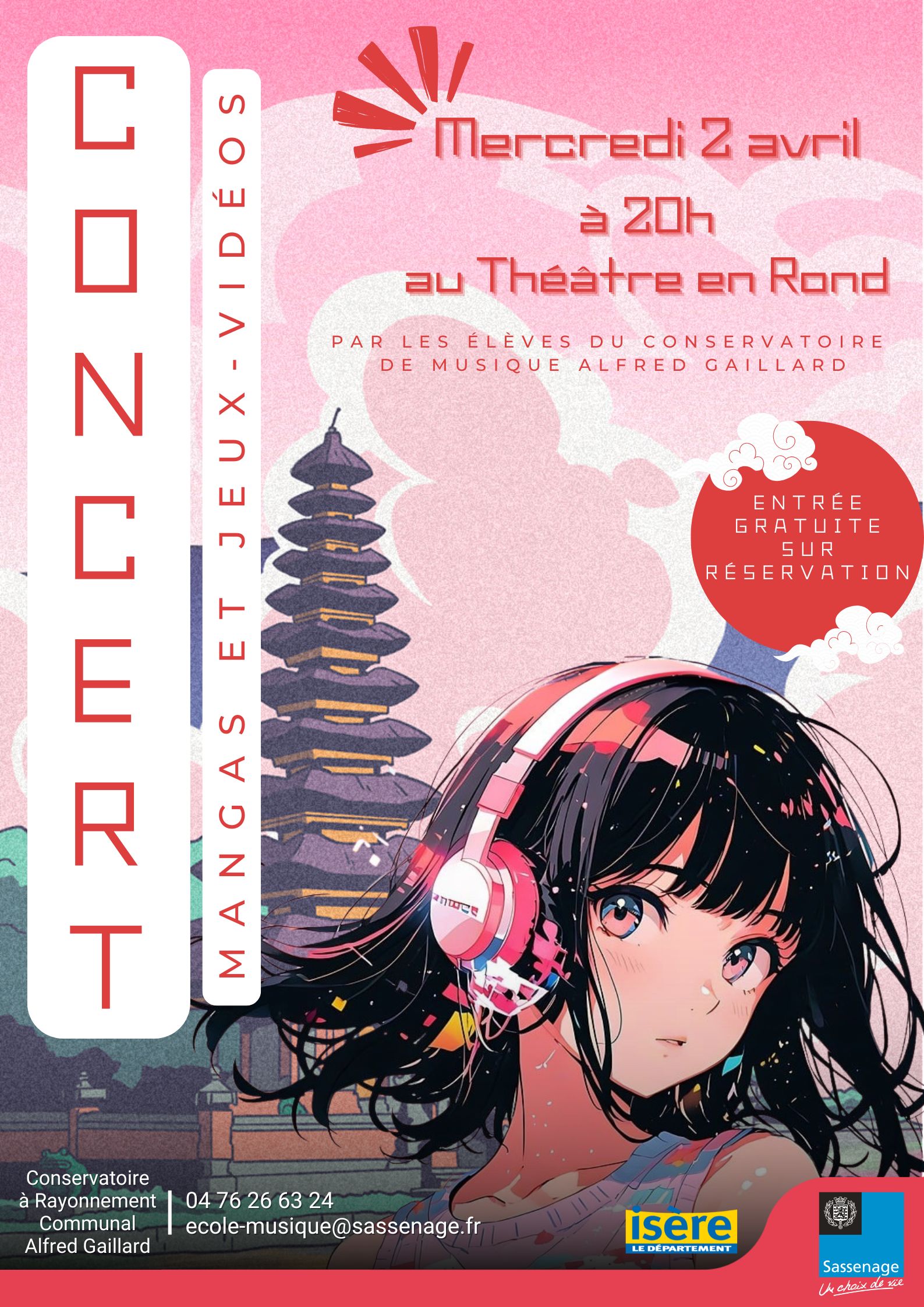 Concert Mangas et Jeux Vidéo