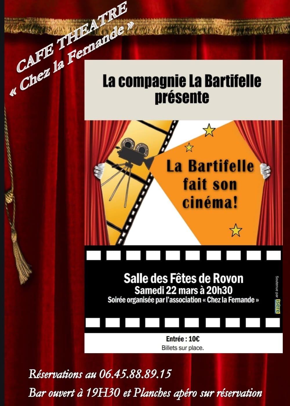 Théâtre "La Bartifelle fait son cinéma"