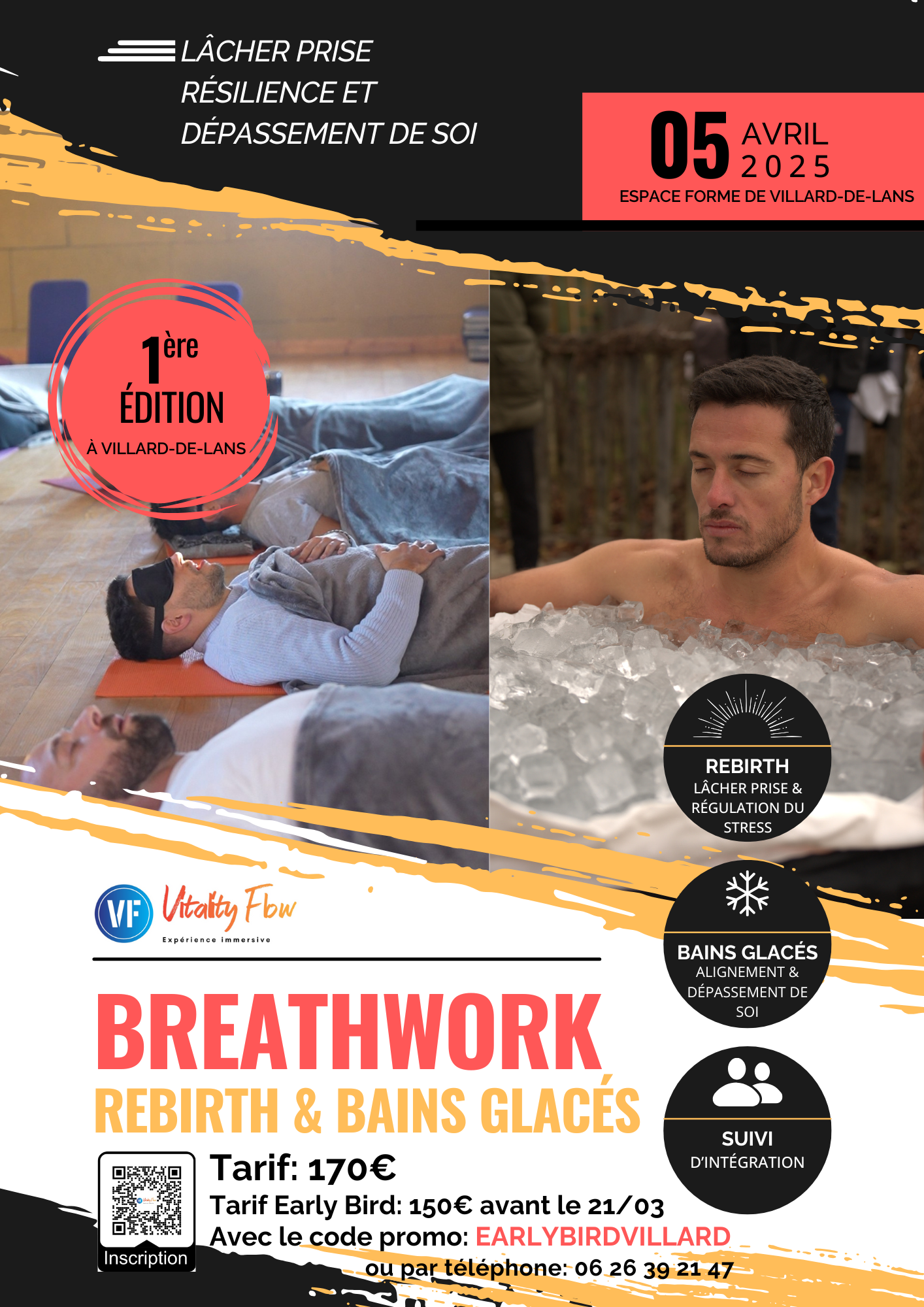 Breathwork, rebirth et bains glacés