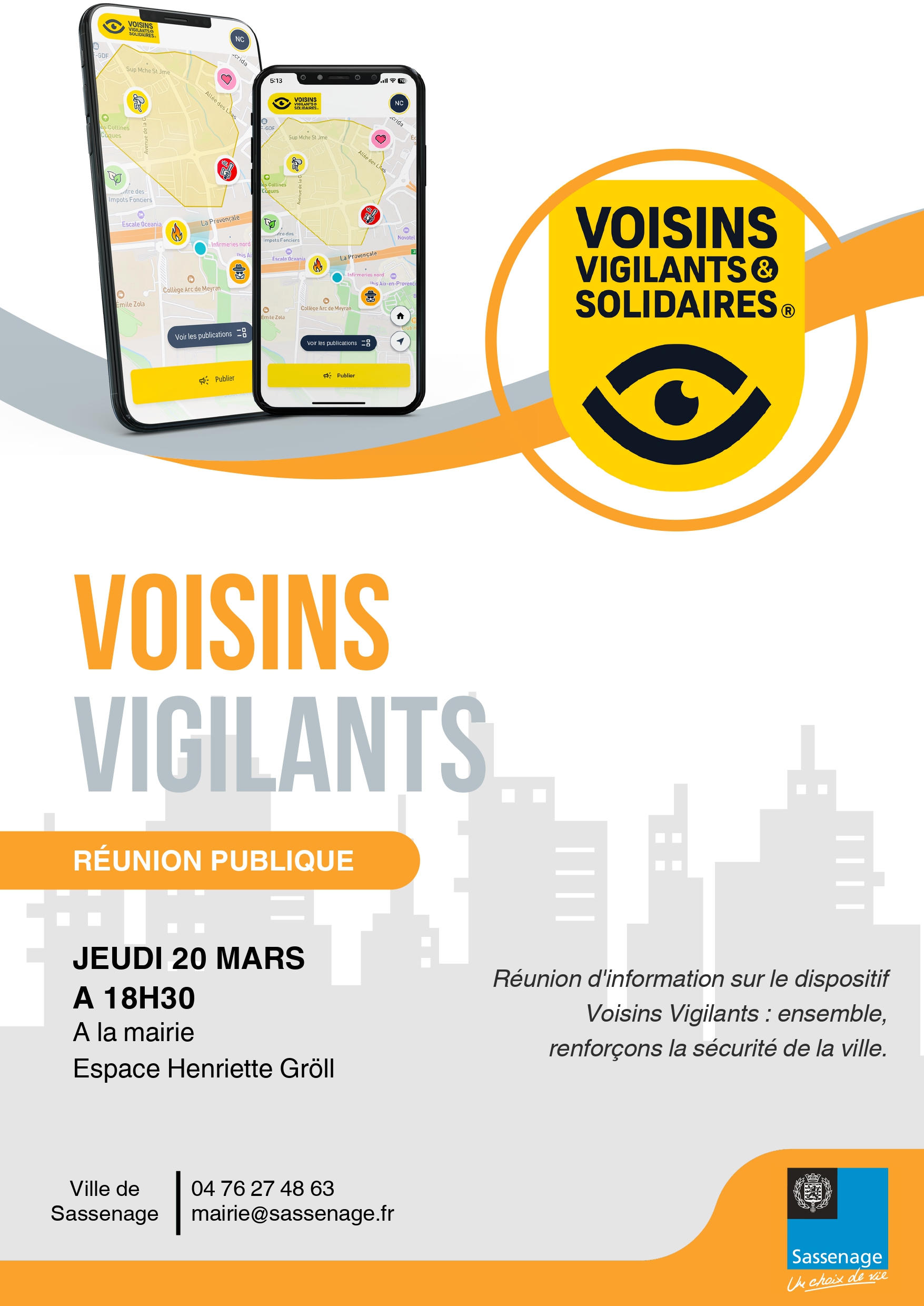 Réunion publique : voisins vigilants