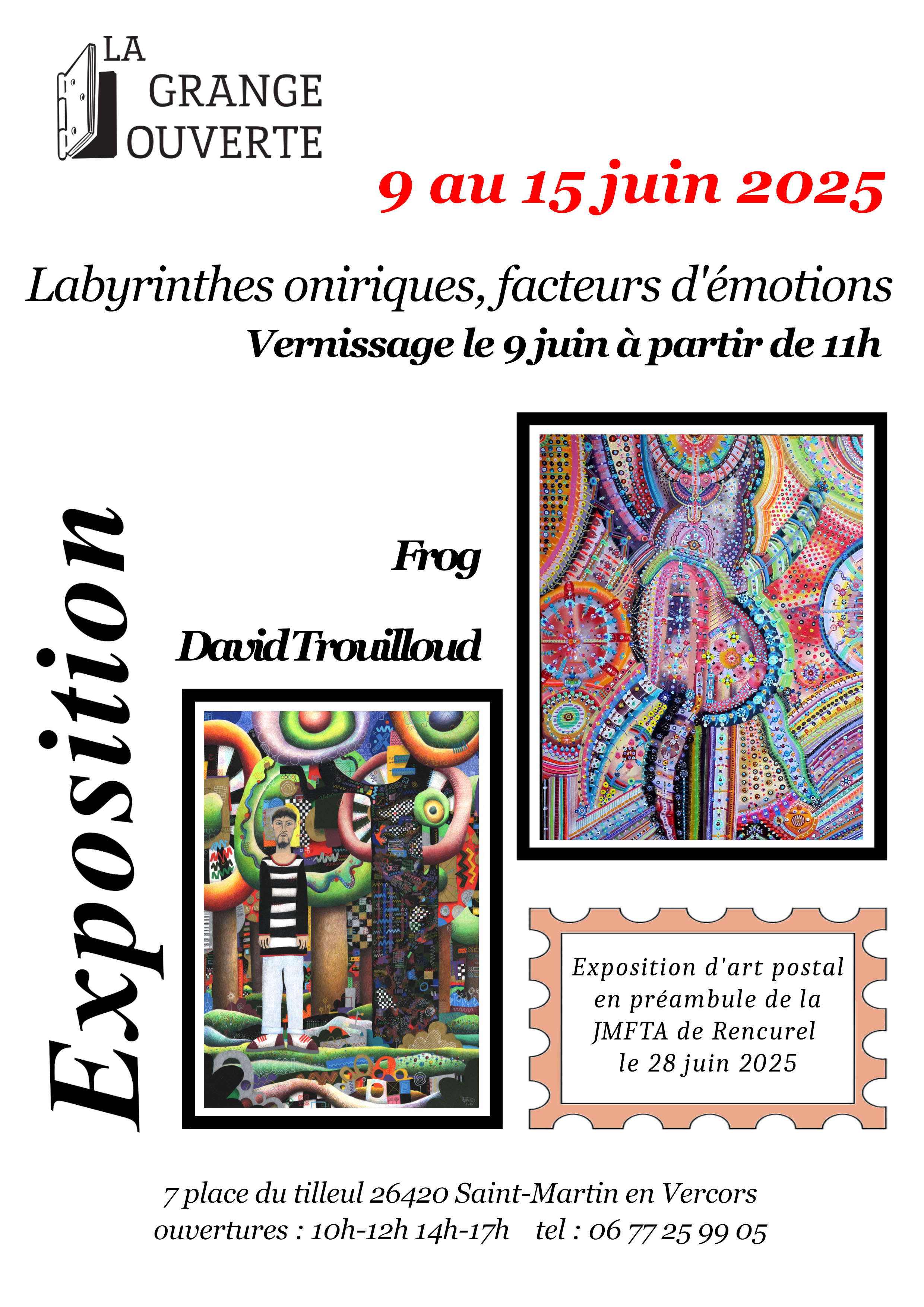 Exposition : Labyrinthes oniriques, Facteurs d’émotions